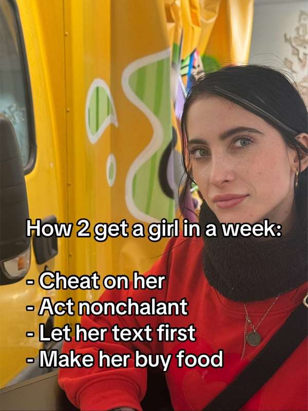 Bad example — text covers face